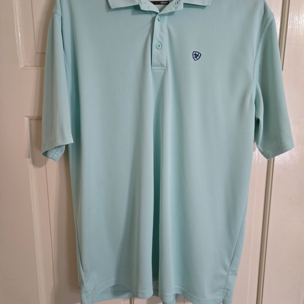 Aqua Polo Shirt by [Brand]